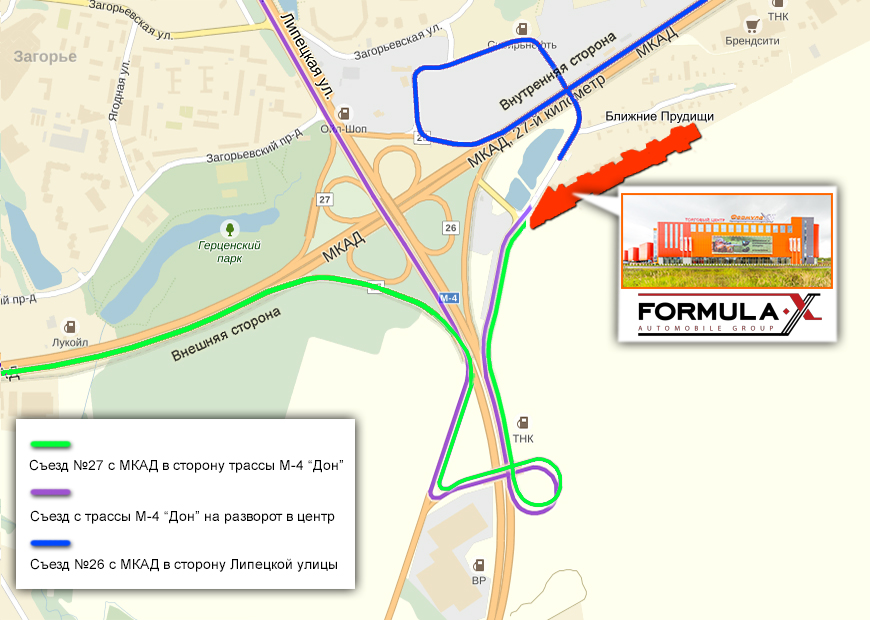 Тц 38 метров на 17 км мкад схема проезда